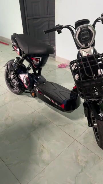 Xe đạp điện AIMIA M133 Xanh đen. Mua bán Xe máy tại Huyện Bàu Bàng Bình Dương được đăng bởi Long nguyễn hình 1