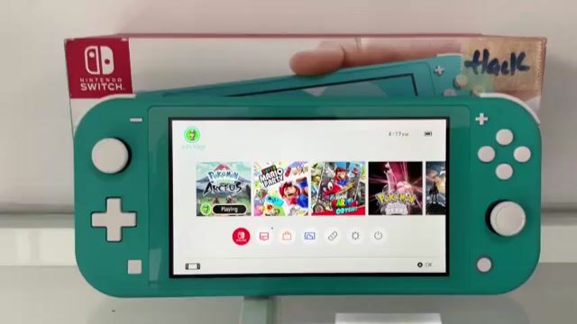 Máy Chơi Game Nintendo Switch Lite Hack Mod Chip