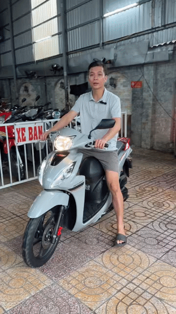Honda Vision 2025 Cá tính Xám. Mua bán Xe máy tại Quận Thốt Nốt Cần Thơ được đăng bởi Cầm Đồ Thành Chánh  hình 1