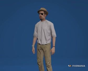 Guyjones | Male Ped | Multiple Outfits | Optimized & Fivem Ready [Add-On] — video preview