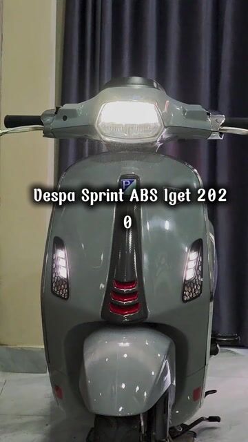 Piaggio Vespa Sprint 2020 Xám 8000 km. Mua bán Xe máy tại Quận Gò Vấp Tp Hồ Chí Minh được đăng bởi Lâm Trường Vy hình 1