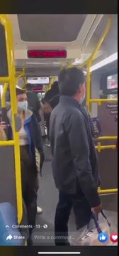Man on Transit Causes a Scene