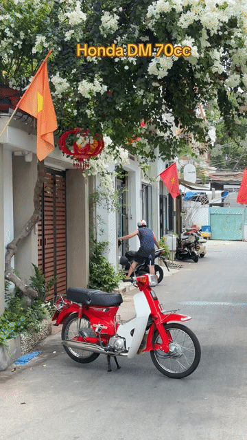 Honda DD 70cc đồ đạc zin nguyên,xe mới sơn dọn lại. Mua bán Xe máy tại Thành phố Vũng Tàu Bà Rịa - Vũng Tàu được đăng bởi Long hình 1