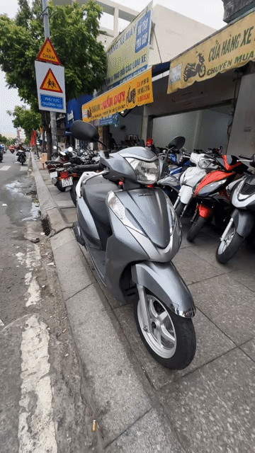 Honda Lead Fi 2015 Xám. Mua bán Xe máy tại Quận Tân Phú Tp Hồ Chí Minh được đăng bởi Tuanduy hình 1
