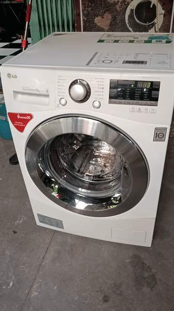 Máy giặt LG 8kg Inverter Trắng. Mua bán Máy giặt tại Quận Tân Phú Tp Hồ Chí Minh được đăng bởi Điện Tử Quách Điêu hình 1