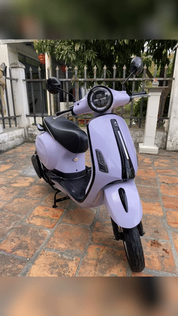 tay ga 50cc Classic 2023 Tím chính chủ. Mua bán Xe máy tại Quận Ô Môn Cần Thơ được đăng bởi Quý Mê Xe hình 1