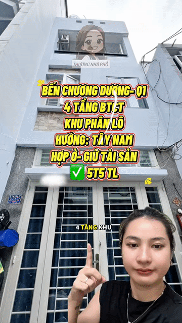 Mua bán Nhà ở Quận 1 Tp Hồ Chí Minh giá 5,5 tỷ