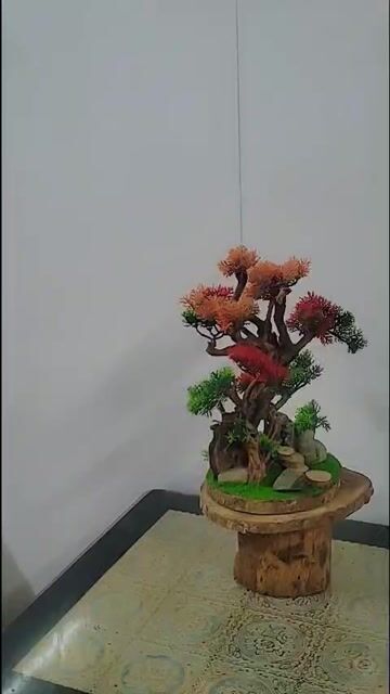 Tiểu cảnh trang trí thủ công 25x18cm. Mua bán Cây cảnh, đồ trang trí tại Thành phố Huế Thừa Thiên Huế được đăng bởi Video Dạy hình 1