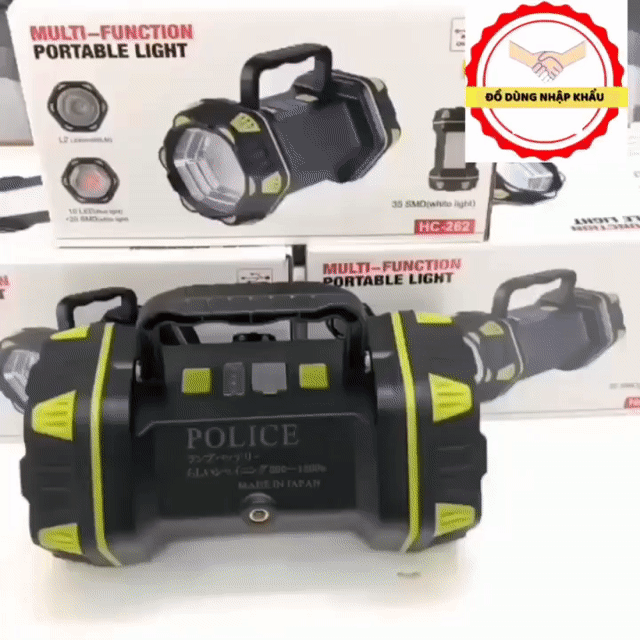 ĐÈN PIN POLICE JAPAN SIÊU SÁNG 2 ĐẦU CHỐNG NƯỚC. Mua bán Đèn tại Quận Cẩm Lệ Đà Nẵng được đăng bởi Đồ dùng nhập khẩu hình 1