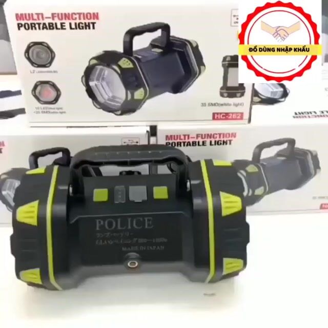 ĐÈN PIN POLICE JAPAN SIÊU SÁNG 2 ĐẦU CHỐNG NƯỚC. Mua bán Đèn tại Quận Cẩm Lệ Đà Nẵng được đăng bởi Đồ dùng nhập khẩu hình 1
