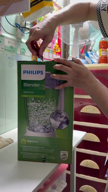 Máy xay sinh tố Philips 5000 Series. Mua bán Bếp, lò, đồ điện nhà bếp tại Quận Bình Tân Tp Hồ Chí Minh được đăng bởi Tính Nguyễn hình 1