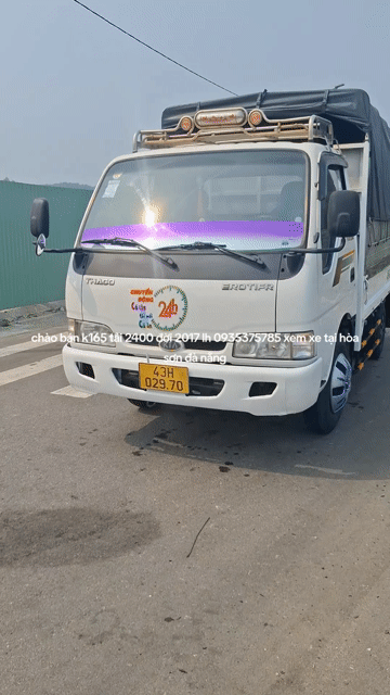 Thaco K165 2017 2.4 tấn. Mua bán Xe tải, xe ben tại Huyện Hòa Vang Đà Nẵng được đăng bởi Liêm chuyên mua bán trao đổi ôtô tải cũ đà nẵng hình 1