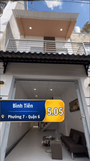 Mua bán Nhà ở Quận 6 Tp Hồ Chí Minh diện tích 41 m² giá 5,05 tỷ