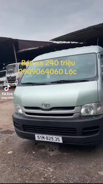 Toyota Hiace 2009 Xanh 3 chỗ. Mua bán Xe tải, xe ben tại Quận Bình Tân Tp Hồ Chí Minh được đăng bởi  LộcPhát hình 1