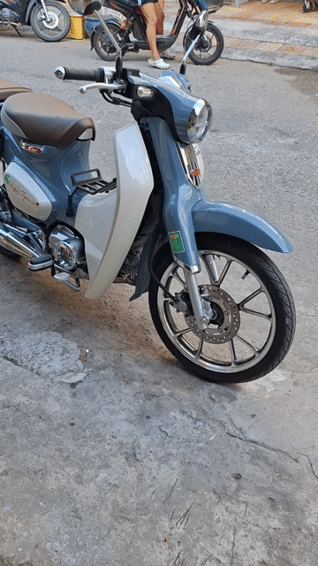Honda Super Cub 2025 Xám trắng. Mua bán Xe máy tại Huyện Cờ Đỏ Cần Thơ được đăng bởi Huynh Nghia hình 1