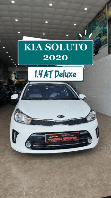 KIA SOLUTO 2020 1.4 Deluxe Tự động Trắng. Mua bán Ô tô tại Huyện Tân Phú Đồng Nai được đăng bởi Salon AUTO THÀNH TRUNG Đồng Nai hình 1