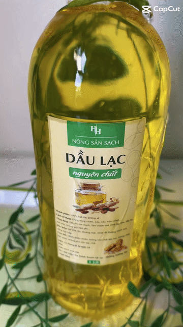 Dầu ăn Đậu phộng Nông Sản Sạch. Mua bán Đồ ăn, thực phẩm và các loại khác tại Huyện Vụ Bản Nam Định được đăng bởi Lương Hạnh hình 1