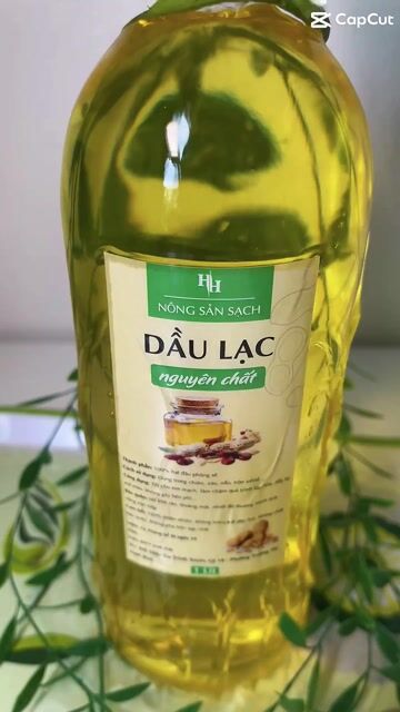 Dầu ăn Đậu phộng Nông Sản Sạch. Mua bán Đồ ăn, thực phẩm và các loại khác tại Huyện Vụ Bản Nam Định được đăng bởi Lương Hạnh hình 1