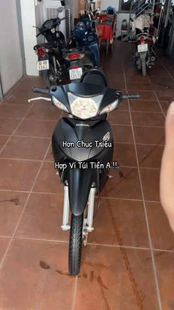 Honda Wave Alpha 110Cc 2022 Đen. Mua bán Xe máy tại Quận Hoàng Mai Hà Nội được đăng bởi Triệu HIếu hình 1