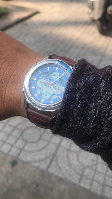 Đồng hồ đeo tay Nam Dây da. Mua bán Đồng hồ tại Quận Tân Phú Tp Hồ Chí Minh được đăng bởi Hải hình 1