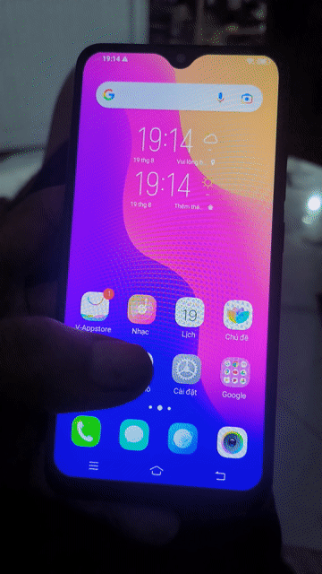 Vivo Đen Sắc nét. Mua bán Điện thoại tại Huyện Tiểu Cần Trà Vinh được đăng bởi sơn  hình 1
