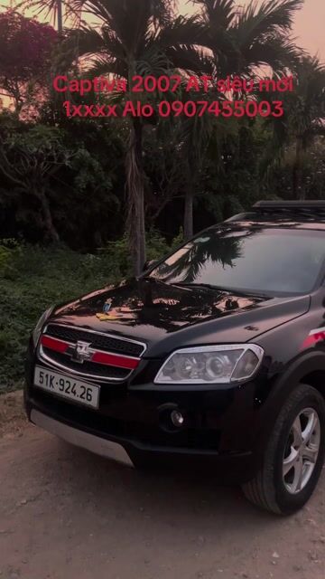 Chevrolet Captiva 2007 LT 2.4 - 105068 km siêu đẹp. Mua bán Ô tô tại Quận Tân Bình Tp Hồ Chí Minh được đăng bởi Anh Duy hình 1