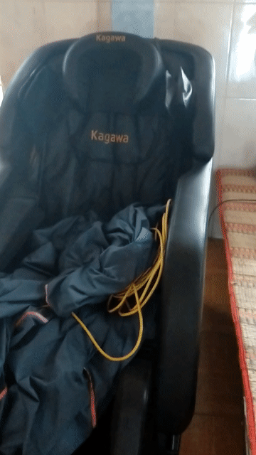 Ghế massage Kagawa K26 Đen Trung Quốc 2023. Mua bán Bàn ghế tại Huyện Chợ Lách Bến Tre được đăng bởi Phan Tấn Phát  hình 1
