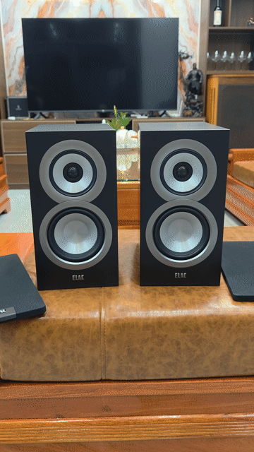Loa bookshelf ELAC BS U5 Đen Đã sử dụng. Mua bán Tivi, Âm thanh tại Huyện Lục Nam Bắc Giang được đăng bởi Trí Tài hình 1