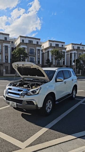 Isuzu MU-X B7 MT 2021 Trắng 9 vạn. Mua bán Ô tô tại Huyện Đông Anh Hà Nội được đăng bởi lương thanh tùng hình 1