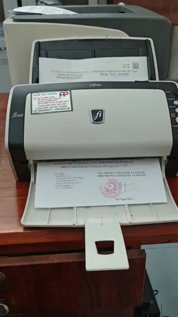 Máy scan 2 mặt Fujitsu fi-6230/fi-6125 Nhật Bản. Mua bán Đồ dùng văn phòng tại Quận Hải Châu Đà Nẵng được đăng bởi Lương Phước Hữu hình 1