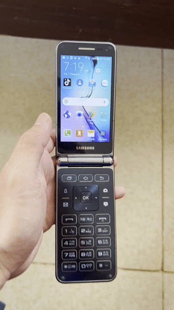Samsung Galaxy Folder Android Đen. Mua bán Điện thoại tại Thành phố Buôn Ma Thuột Đắk Lắk được đăng bởi Bin hình 1