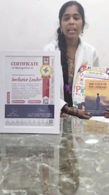Pinnacle Inclusive Leader Award for N.Chandra sravani
