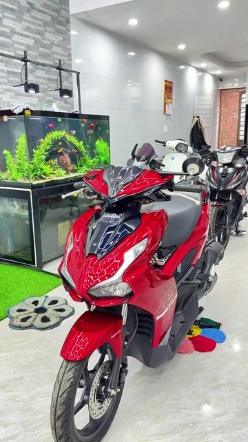 Honda Air Blade 125 2023 Đỏ đen. Mua bán Xe máy tại Quận Thanh Khê Đà Nẵng được đăng bởi Thành Đại   hình 1