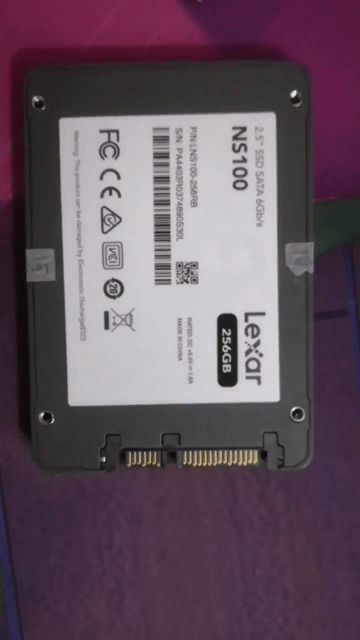 Ổ cứng SSD Lexar NS100 256GB. Mua bán Linh kiện (RAM, Card...) tại Huyện Hoài Đức Hà Nội được đăng bởi Gió mùa đông hình 1