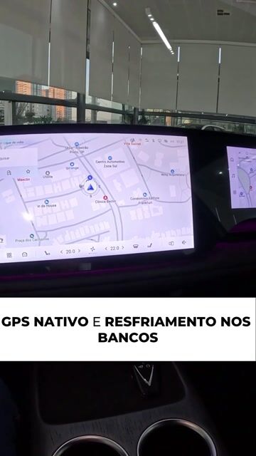 GPS NATIVO E RESFRIAMENTO NOS BANCOS #multimidia