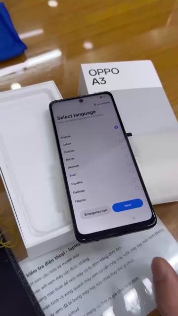 OPPO A3 8GB/128GB Đen. Mua bán Điện thoại tại Quận Gò Vấp Tp Hồ Chí Minh được đăng bởi Cầm Đồ Hoàng Gia hình 1