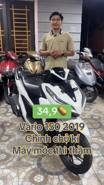 Honda Vario 150 2019 Smartkey. hỗ trợ góp. Mua bán Xe máy tại Thành phố Thủ Đức Tp Hồ Chí Minh được đăng bởi Lê Hạnh hình 1