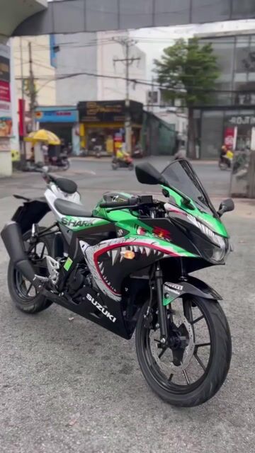 Suzuki GSX R150 Đen, Xanh lá. Mua bán Xe máy tại Thành phố Thủ Đức Tp Hồ Chí Minh được đăng bởi HNTT Cancer hình 1