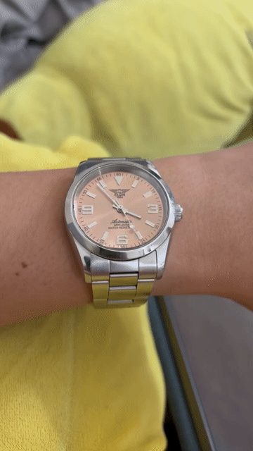 Đồng hồ Elgin Automatic Hồng Unisex. Mua bán Đồng hồ tại Huyện Thanh Liêm Hà Nam được đăng bởi Phương hình 1