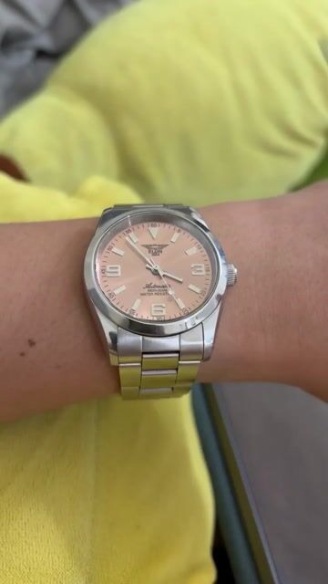 Đồng hồ Elgin Automatic Hồng Unisex. Mua bán Đồng hồ tại Huyện Thanh Liêm Hà Nam được đăng bởi Phương hình 1