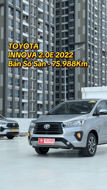 Toyota Innova 2.0E 2022 Số sàn - Còn Thương Lượng. Mua bán Ô tô tại Quận Bình Thạnh Tp Hồ Chí Minh được đăng bởi Công Sang Toyota Sure hình 1