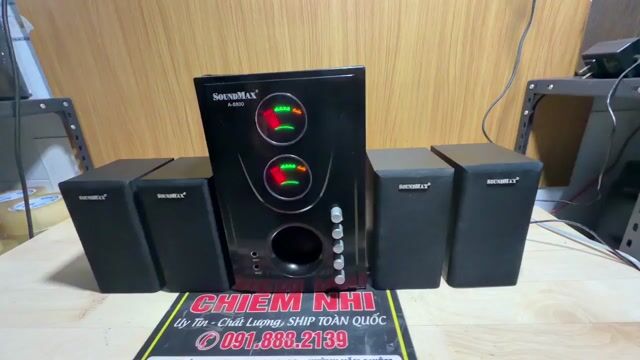 Hệ thống loa SoundMax A-8800 Đen. Mua bán Tivi, Âm thanh tại Thành phố Thuận An Bình Dương được đăng bởi Chiêm Nhi Bình Dương hình 1
