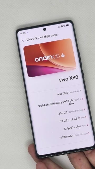 Vivo X80 12GB/256GB Đen, pin 100%. Mua bán Điện thoại tại Quận Thanh Xuân Hà Nội được đăng bởi Đỗ Mạnh Nhuận hình 1