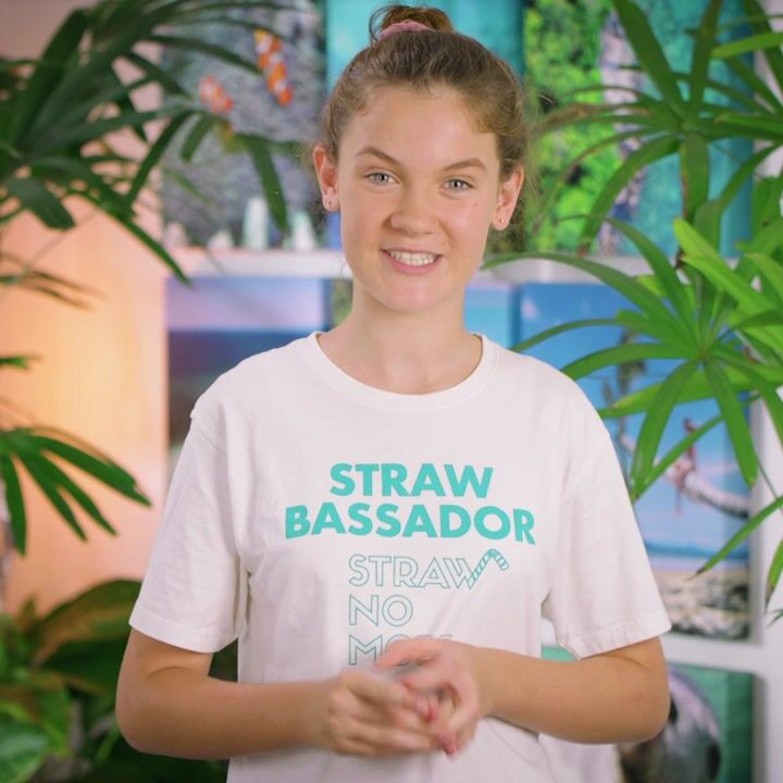 Molly Steer, founder of Straw No More project and Reef RADicals Ambassador