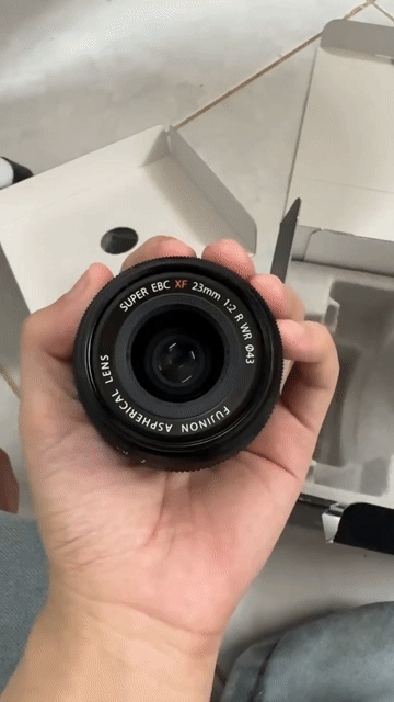 Ống kính Fujifilm XF 23mm F2 R WR 95%. Mua bán Máy ảnh, Máy quay tại Quận Bình Thạnh Tp Hồ Chí Minh được đăng bởi trương khả ái hình 1