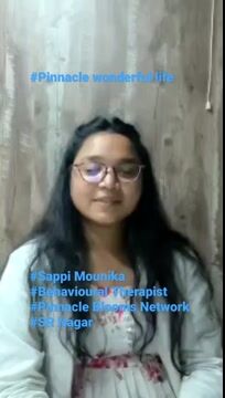 Pinnacle Wonderful Life by Mounika, Behavioural Therapist of Pinnacle @ SR Nagar in  English