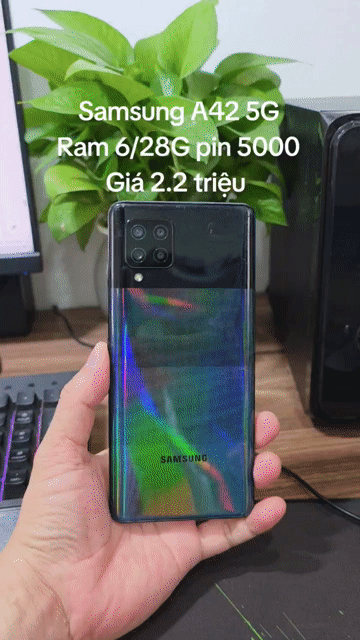 Samsung A42 5G 6GB/128GB máy zin vân tay face id. Mua bán Điện thoại tại Quận Hà Đông Hà Nội được đăng bởi Shop Điện Thoại Cũ Zin hình 1