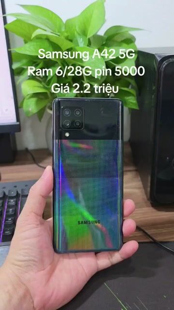 Samsung A42 5G 6GB/128GB máy zin vân tay face id. Mua bán Điện thoại tại Quận Hà Đông Hà Nội được đăng bởi Shop Điện Thoại Cũ Zin hình 1