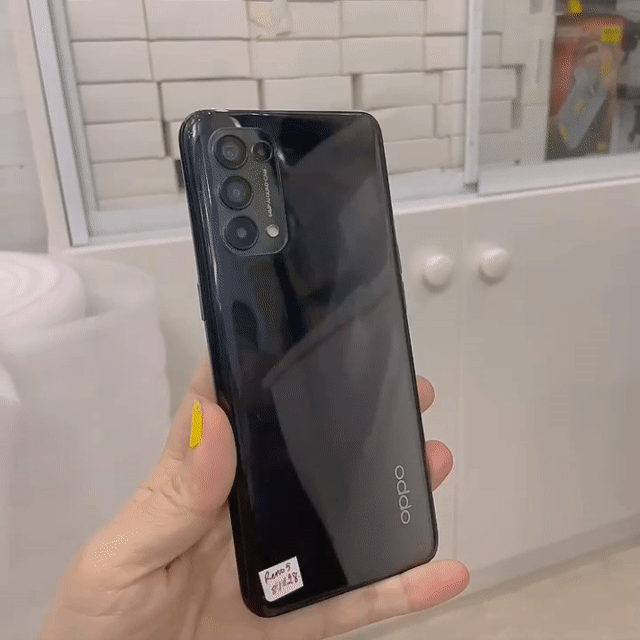 OPPO Reno5 128GB Đen. Mua bán Điện thoại tại Quận Bình Tân Tp Hồ Chí Minh được đăng bởi nhungtphcmkhongchin65sau54548 hình 1