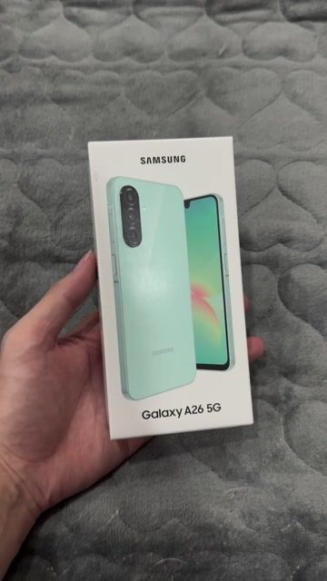 Samsung A26 Nguyên Seal màu xanh lá cây. Mua bán Điện thoại tại Quận Hai Bà Trưng Hà Nội được đăng bởi Phạm Đức Thắng hình 1